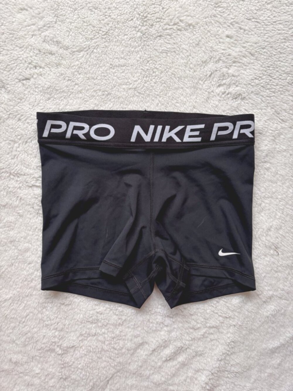 Nike Pro Dri-FIT Shorts Black Size Medium Athletic Training